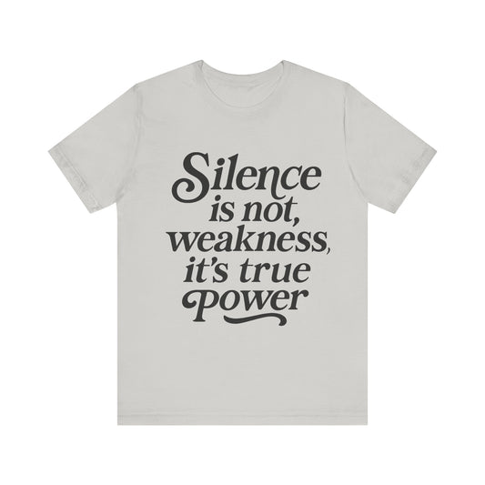 Empowering Quote Tee - Unisex Jersey Short Sleeve, Inspirational Apparel, Motivational Gift, Casual Wear, Self-Love T-Shirt
