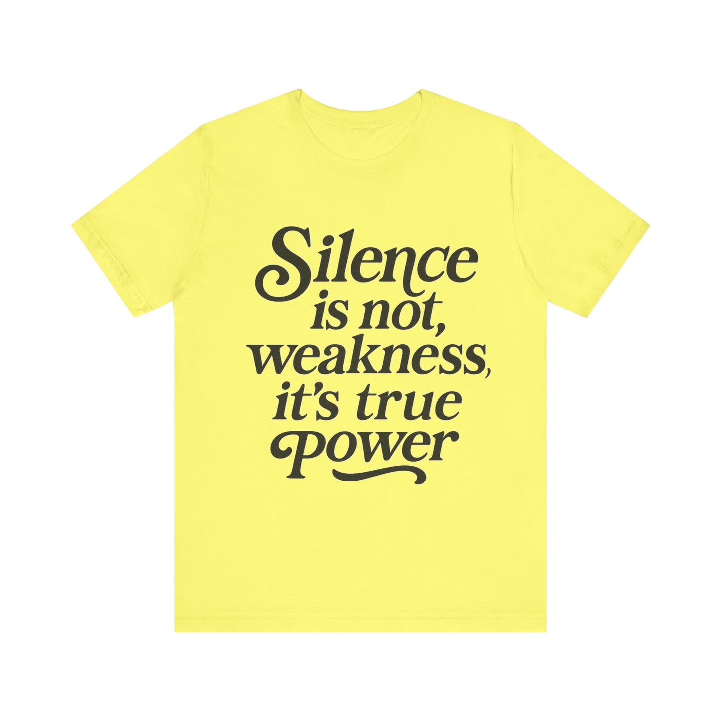 Empowering Quote Tee - Unisex Jersey Short Sleeve, Inspirational Apparel, Motivational Gift, Casual Wear, Self-Love T-Shirt