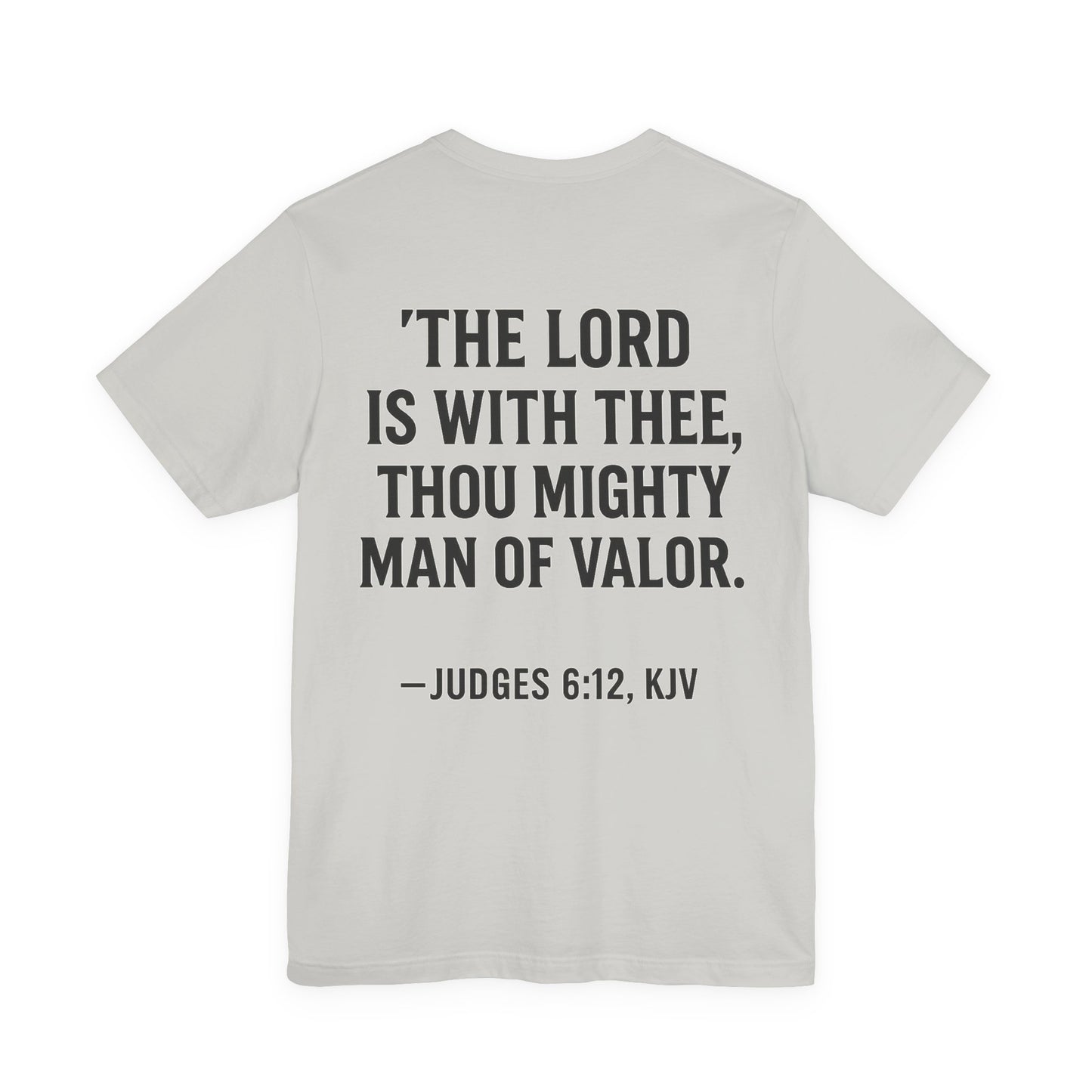 Faith-Inspired Unisex Tee, Motivational Shirt, Men's Apparel, Gift for Dad, Christian T-Shirts, Bible Verse Clothing