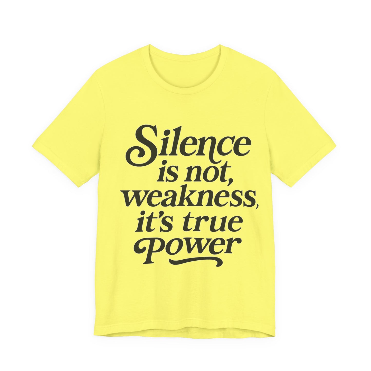 Empowering Quote Tee - Unisex Jersey Short Sleeve, Inspirational Apparel, Motivational Gift, Casual Wear, Self-Love T-Shirt