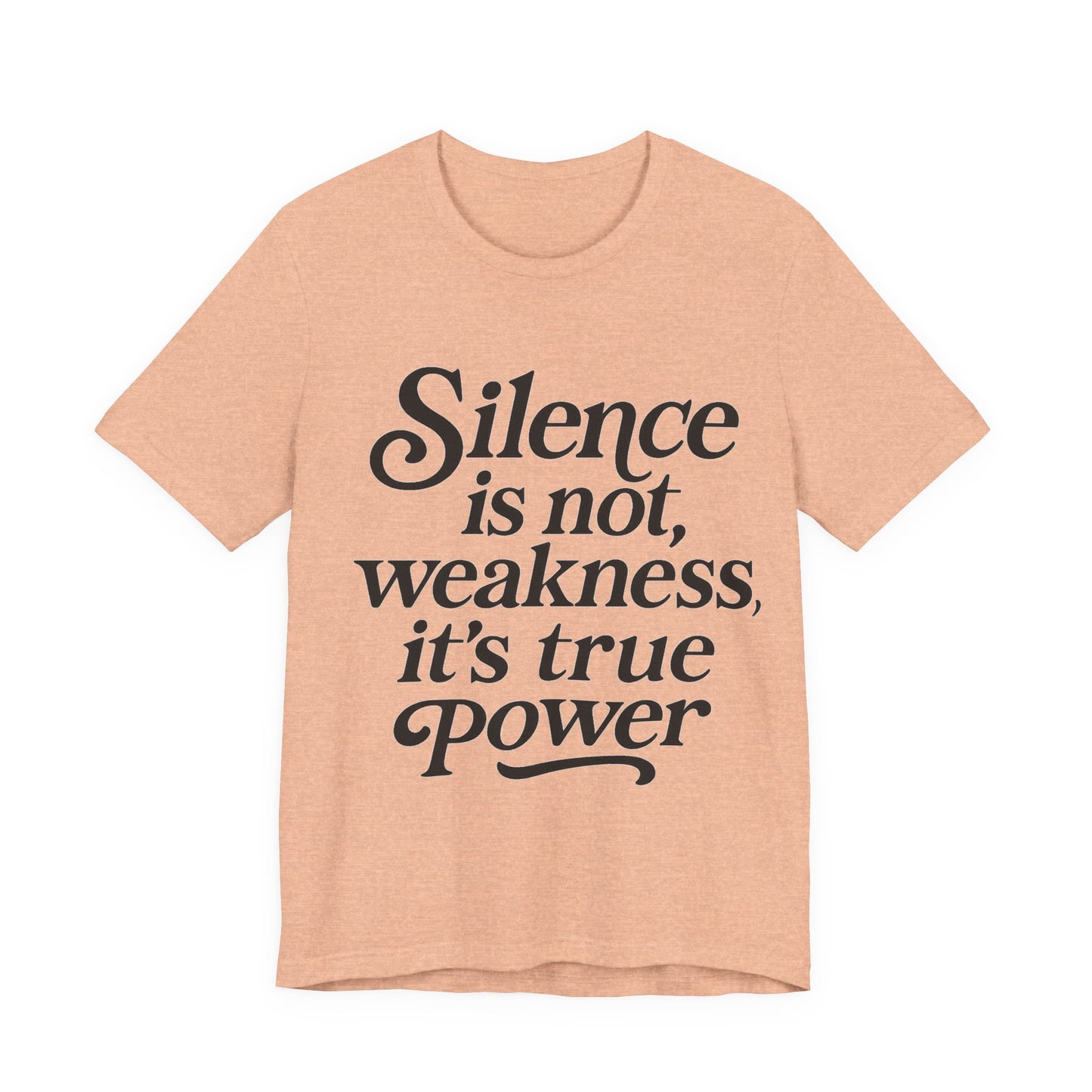 Empowering Quote Tee - Unisex Jersey Short Sleeve, Inspirational Apparel, Motivational Gift, Casual Wear, Self-Love T-Shirt