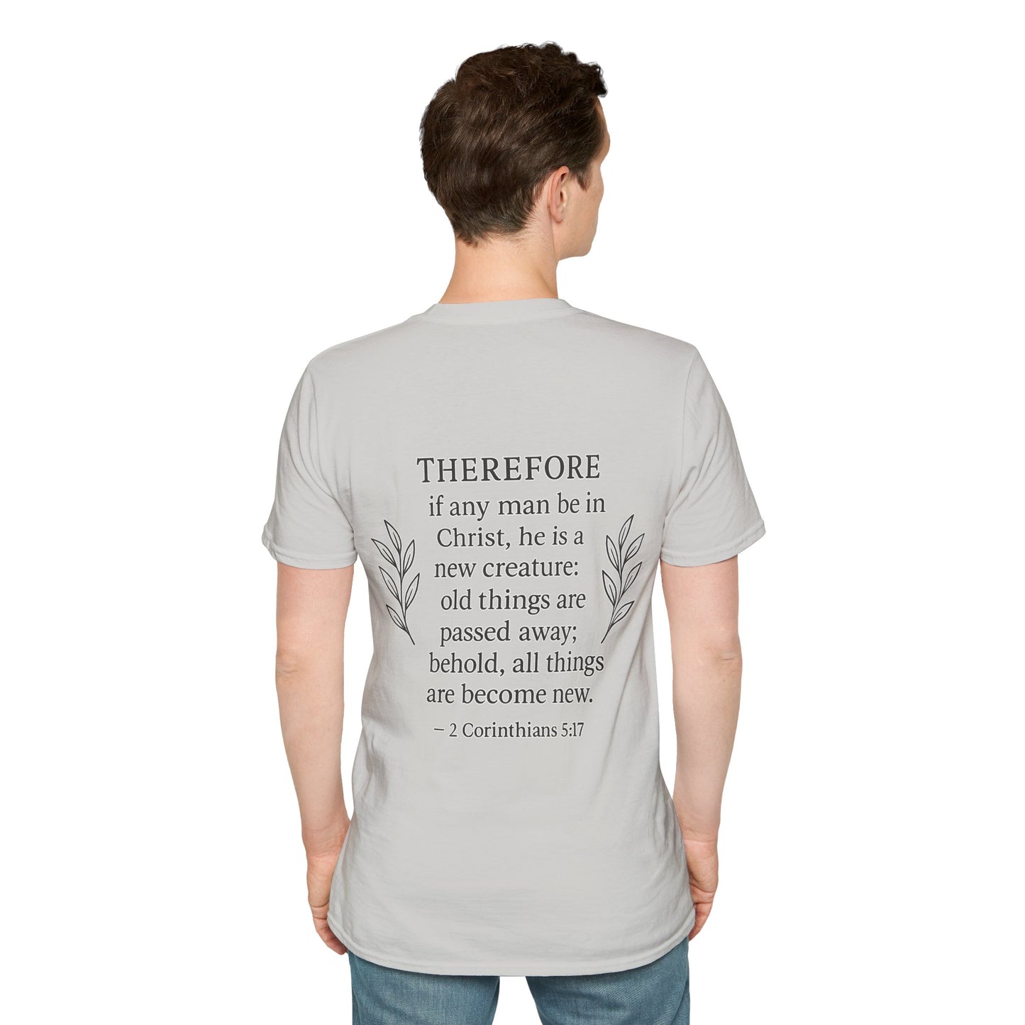 Inspirational Christian Unisex Softstyle T-Shirt, Faith-Based Apparel, Christian Gift, Motivational Tee, Quote Shirt