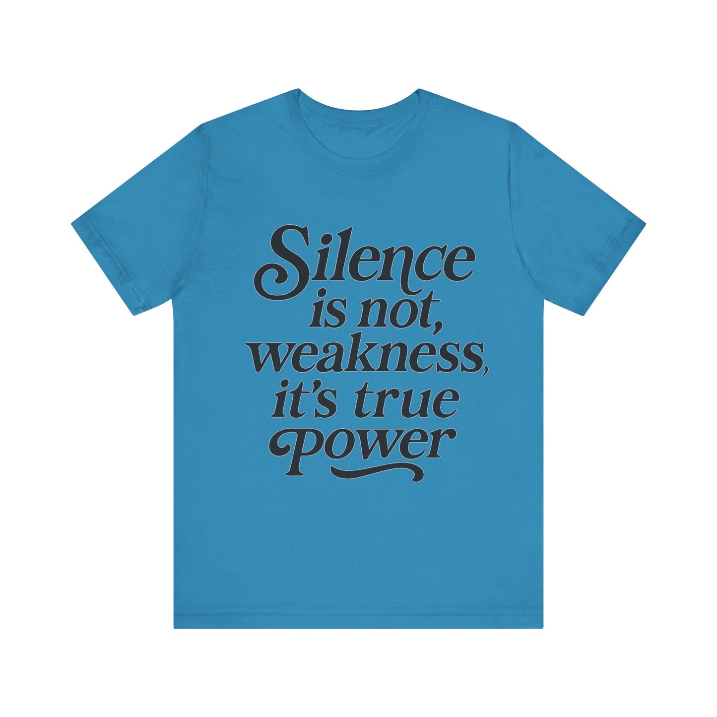 Empowering Quote Tee - Unisex Jersey Short Sleeve, Inspirational Apparel, Motivational Gift, Casual Wear, Self-Love T-Shirt
