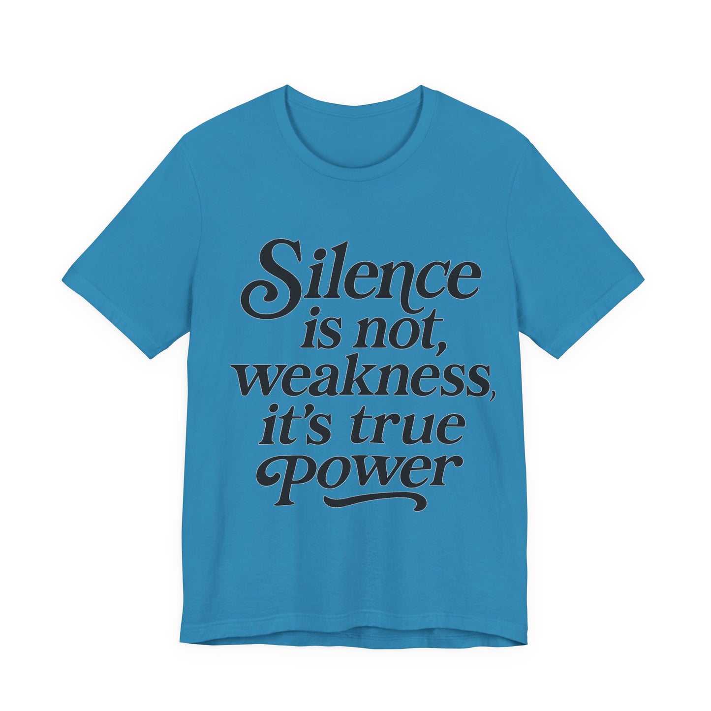 Empowering Quote Tee - Unisex Jersey Short Sleeve, Inspirational Apparel, Motivational Gift, Casual Wear, Self-Love T-Shirt