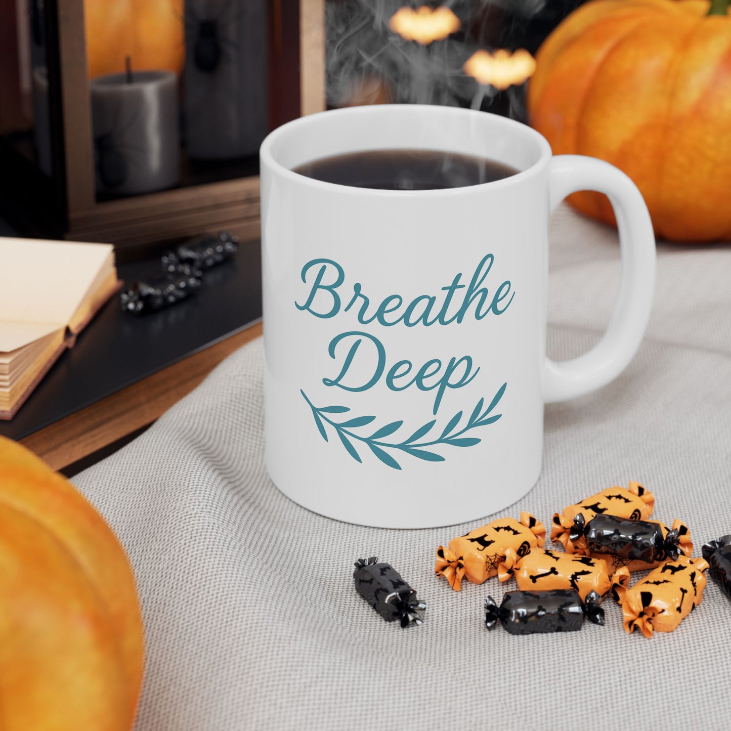 Inspirational Ceramic Mug: Perfect Gift for Coffee Lovers, Motivational Decor, Self-Care, Birthday, Tea Lovers, Home Office