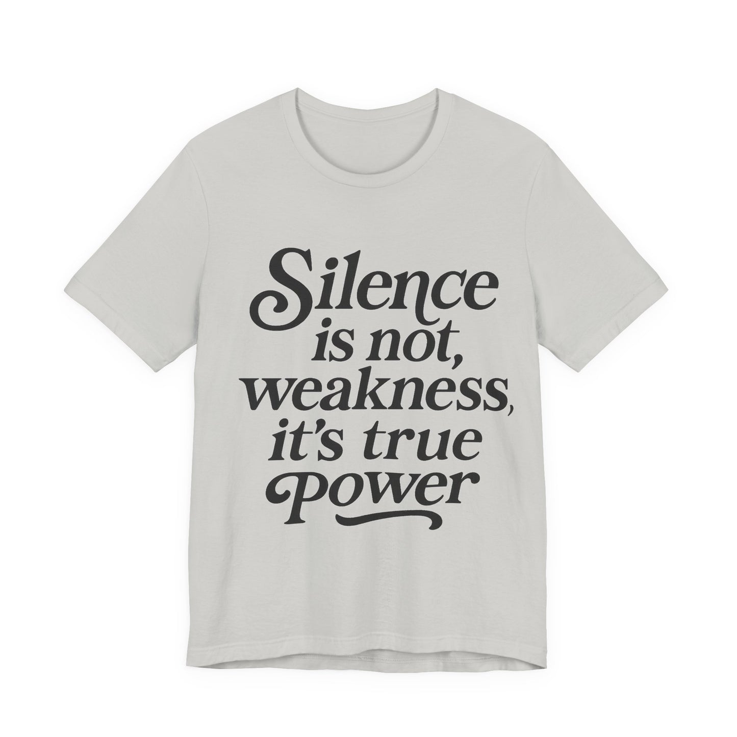 Empowering Quote Tee - Unisex Jersey Short Sleeve, Inspirational Apparel, Motivational Gift, Casual Wear, Self-Love T-Shirt