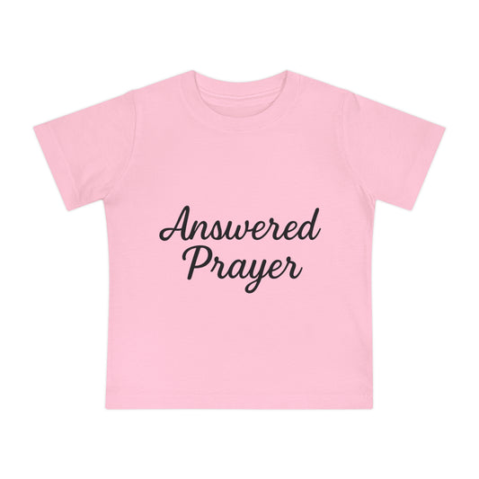 Baby Prayer Tee - Cute Short Sleeve T-Shirt for Little Ones, Baby Shower Gift, Faith-Inspired Outfit, Everyday Wear, Newborn Apparel