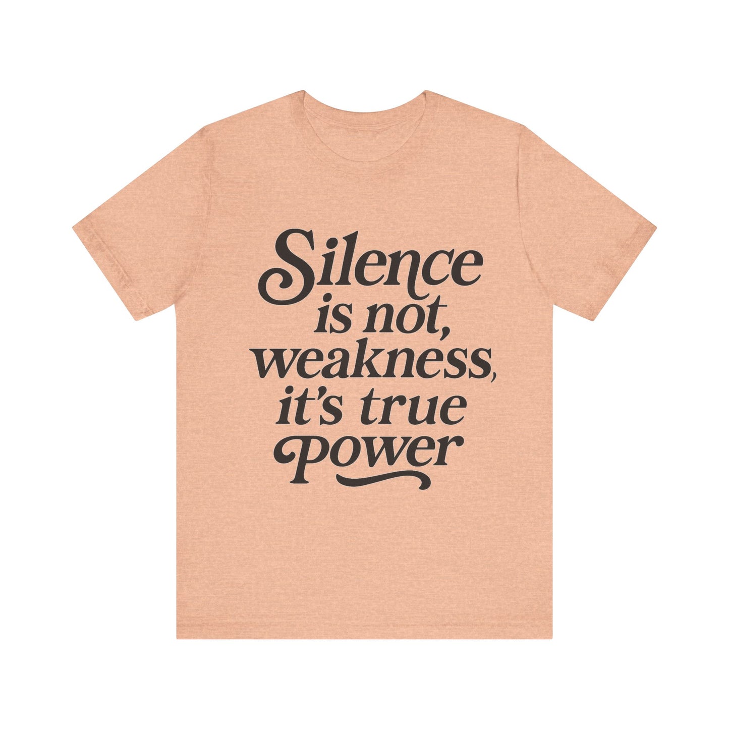 Empowering Quote Tee - Unisex Jersey Short Sleeve, Inspirational Apparel, Motivational Gift, Casual Wear, Self-Love T-Shirt