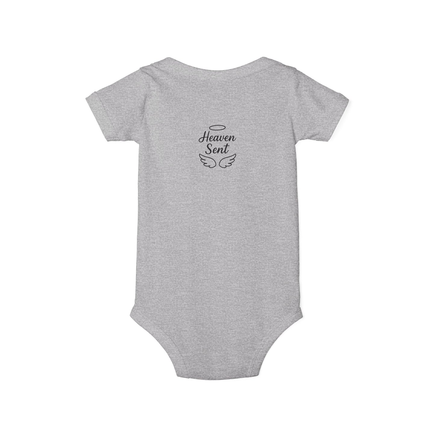 Heaven Sent Infant One Piece, Baby Bodysuit, Newborn Gift, Baby Shower Present, Cute Baby Clothes, Angelic Outfit