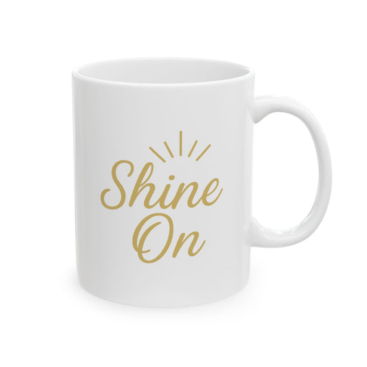 Elegant Ceramic Mug - Perfect Gift for Coffee Lovers, Birthdays, Anniversaries, Home Decor, Customizable Design