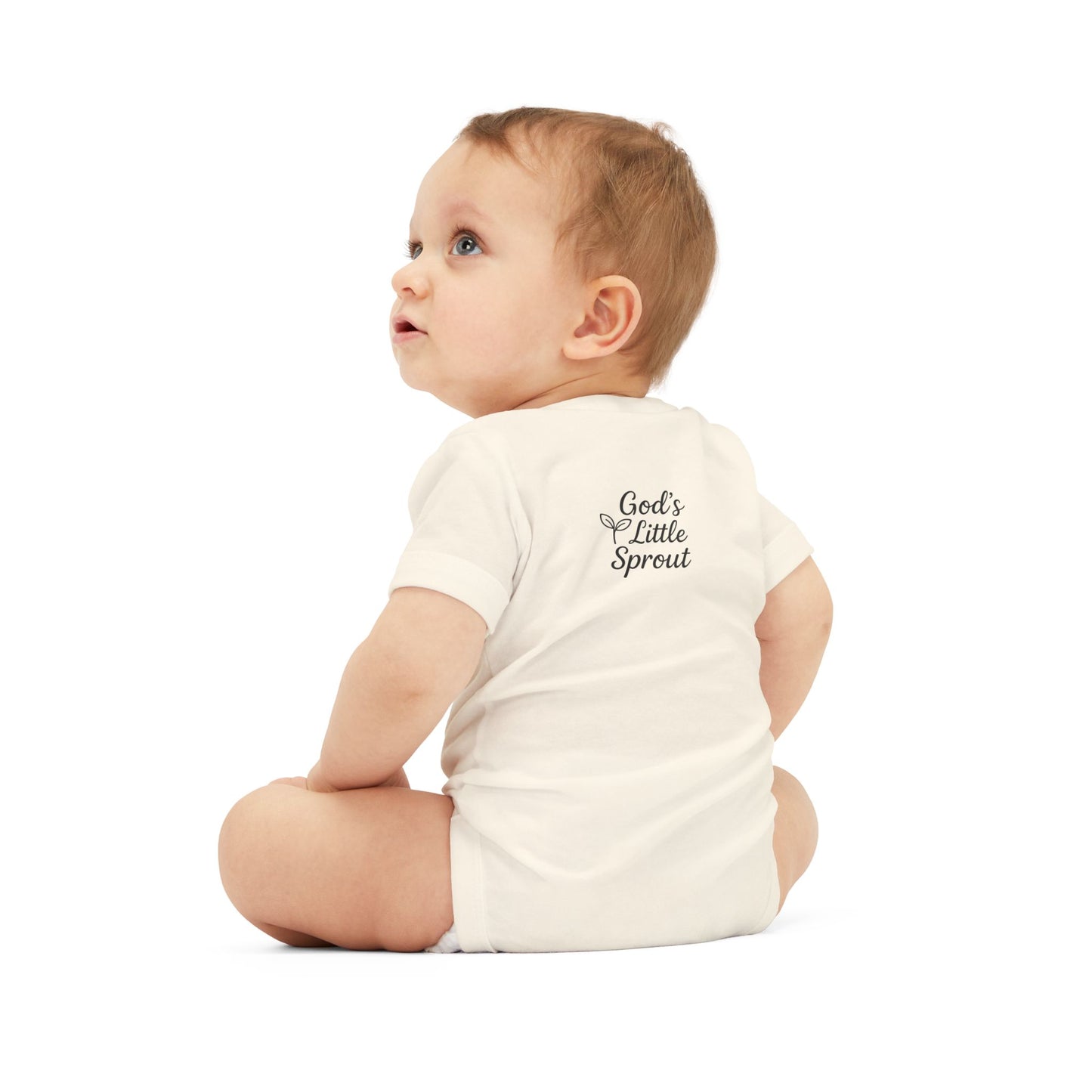 God's Little Sprout Infant Bodysuit, Baby Shower Gift, Newborn Outfit, Christening Apparel, Infant Clothing, Cute Baby Wear
