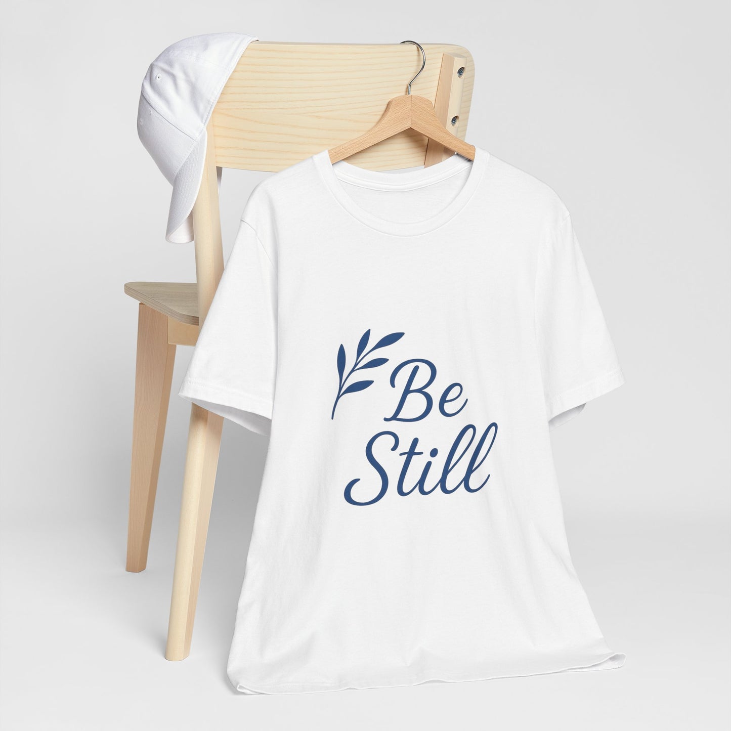 Inspirational Be Still Tee for Peaceful Moments, Unisex Relaxed Fit Shirt, Mindfulness Gift, Spiritual Apparel, Everyday Comfort Tee