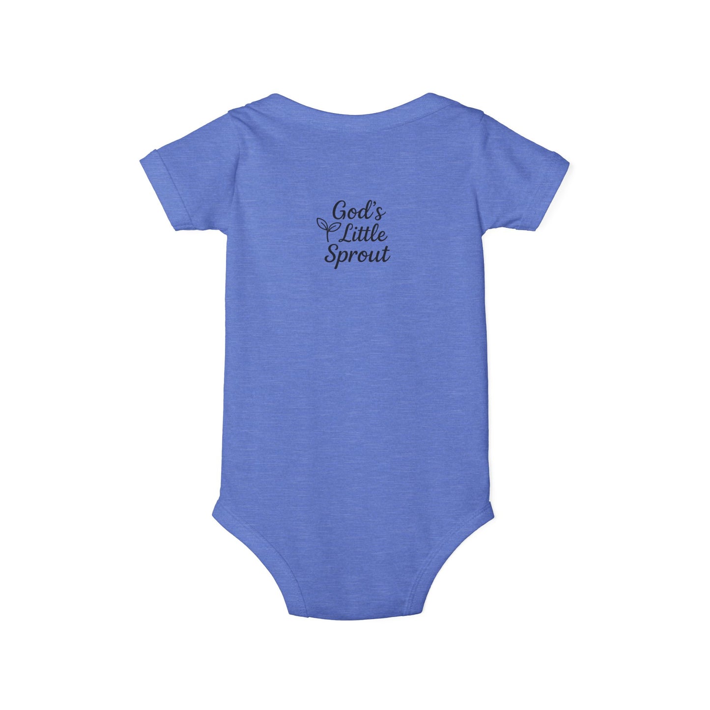 God's Little Sprout Infant Bodysuit, Baby Shower Gift, Newborn Outfit, Christening Apparel, Infant Clothing, Cute Baby Wear