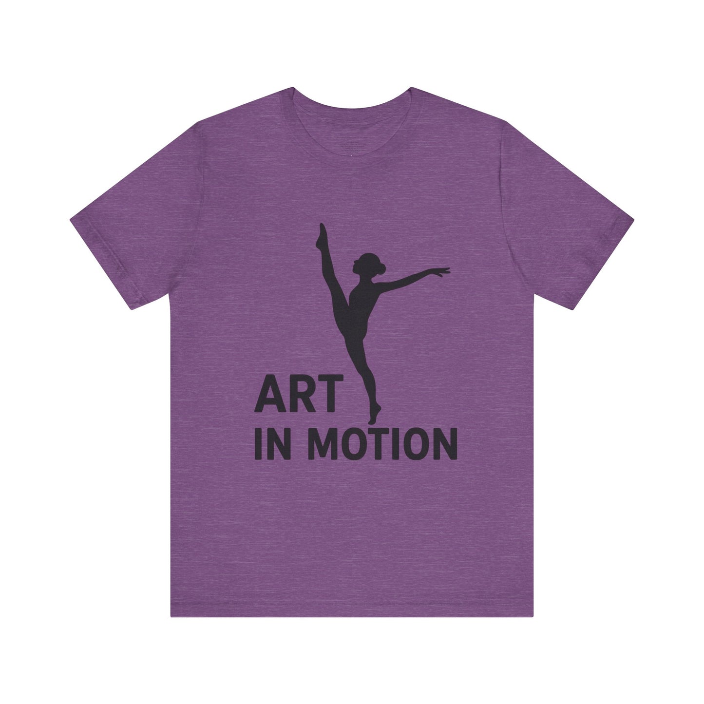 Dancer Graphic Tee, Art in Motion T-Shirt, Ballet Dance Apparel, Unisex Casual Top, Perfect Gift for Dance Lovers, Artsy Statement Shirt