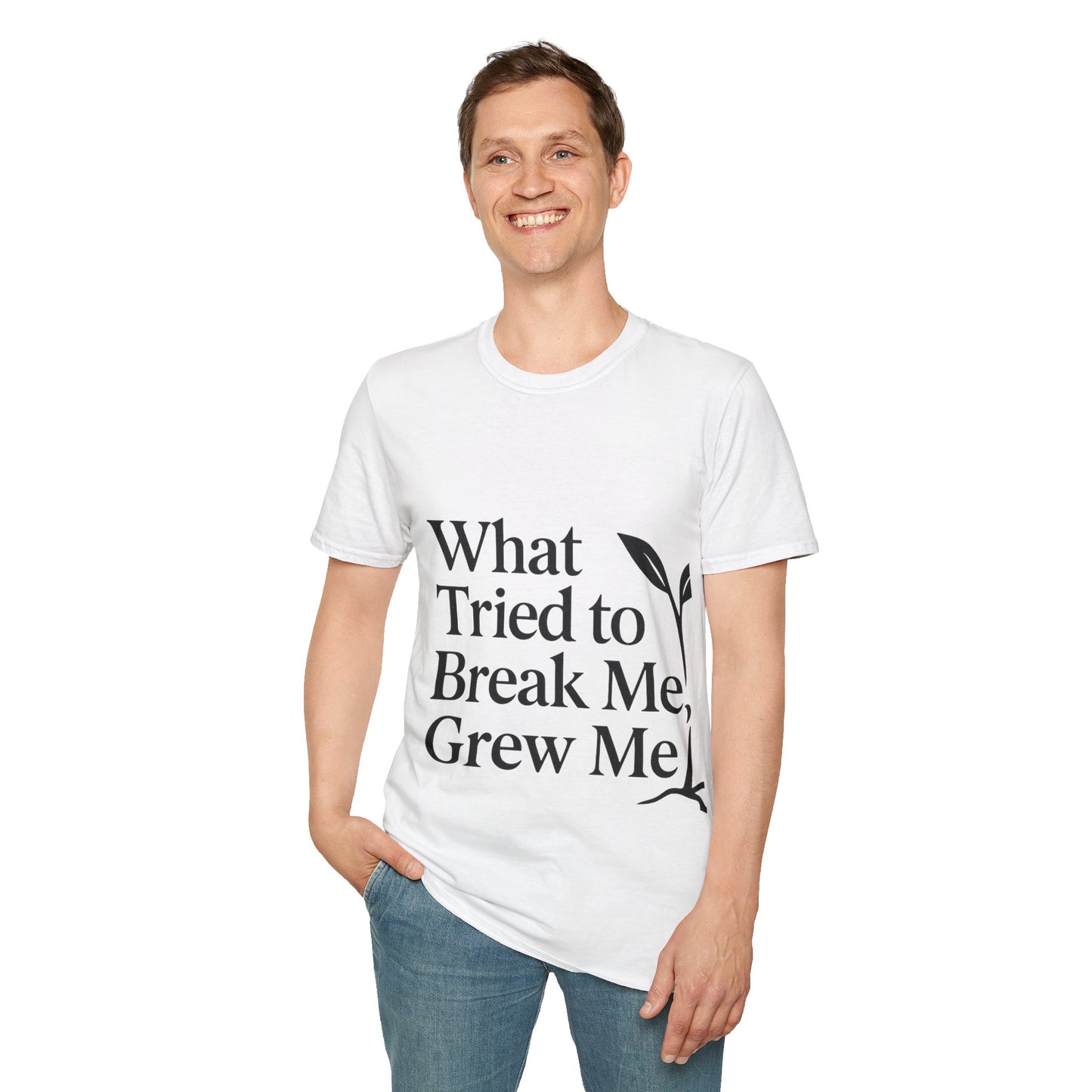 Inspirational Quote T-Shirt - Growth Mindset Tee, Motivational Shirt, Unisex Gift, Faith-Based Clothing, Genesis 50:20, Positive Vibes