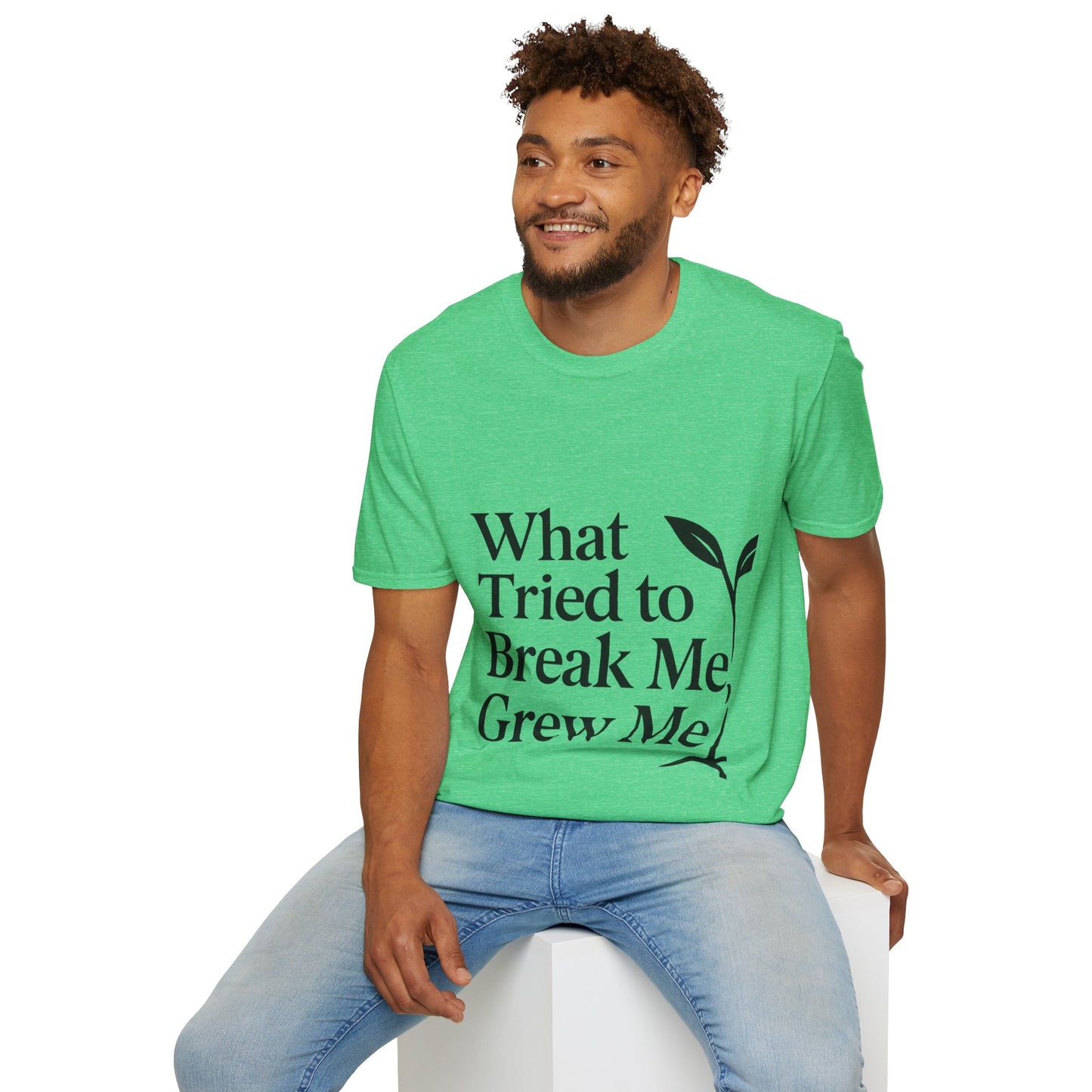 Inspirational Quote T-Shirt - Growth Mindset Tee, Motivational Shirt, Unisex Gift, Faith-Based Clothing, Genesis 50:20, Positive Vibes