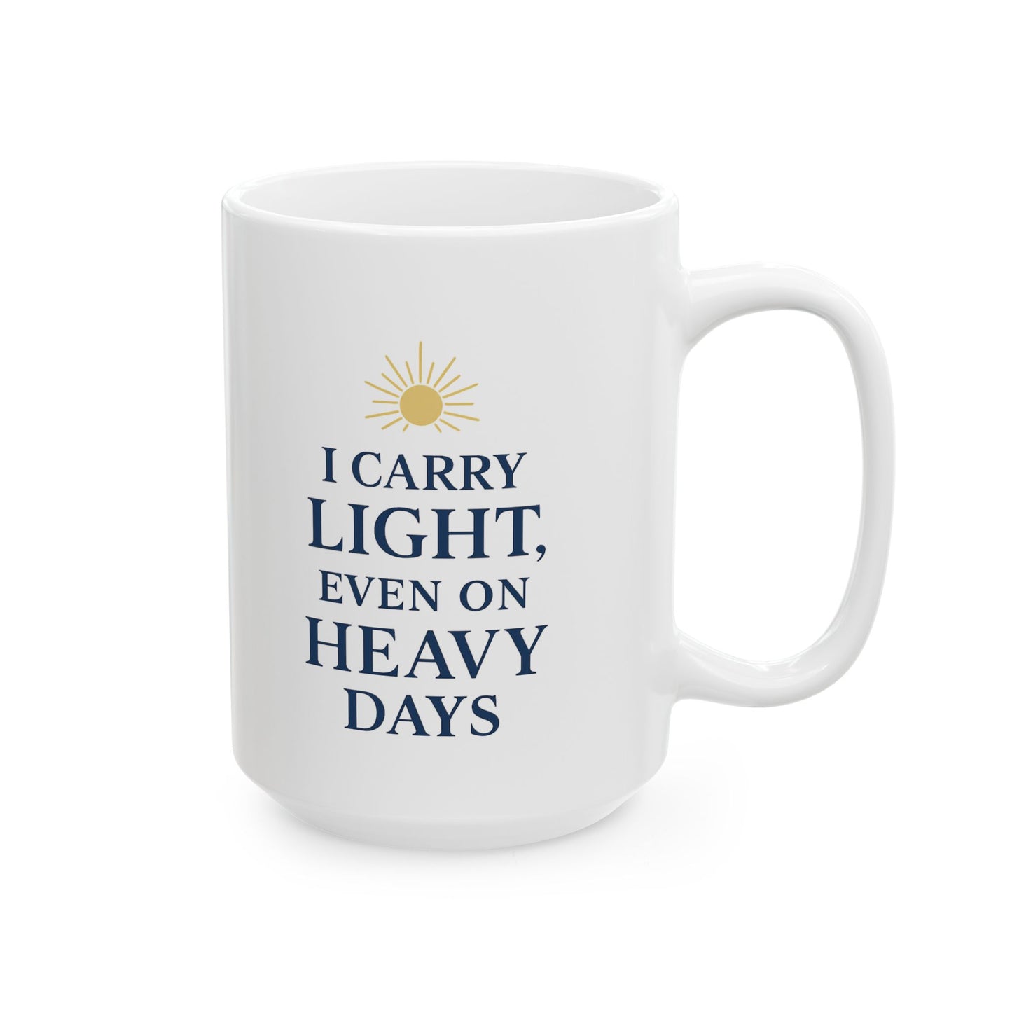 Inspirational Ceramic Mug - Perfect Gift for Coffee Lovers, Motivational Gift, Daily Inspiration, Home Office Décor, Self-Care
