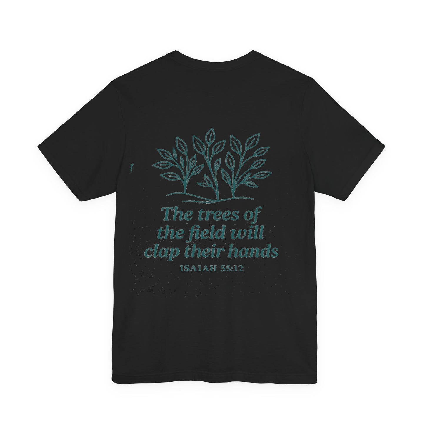 Nature-Inspired Inspirational T-Shirt, Eco-Friendly Faith Tee, Gift for Nature Lovers, Christian Apparel, Verse Shirt