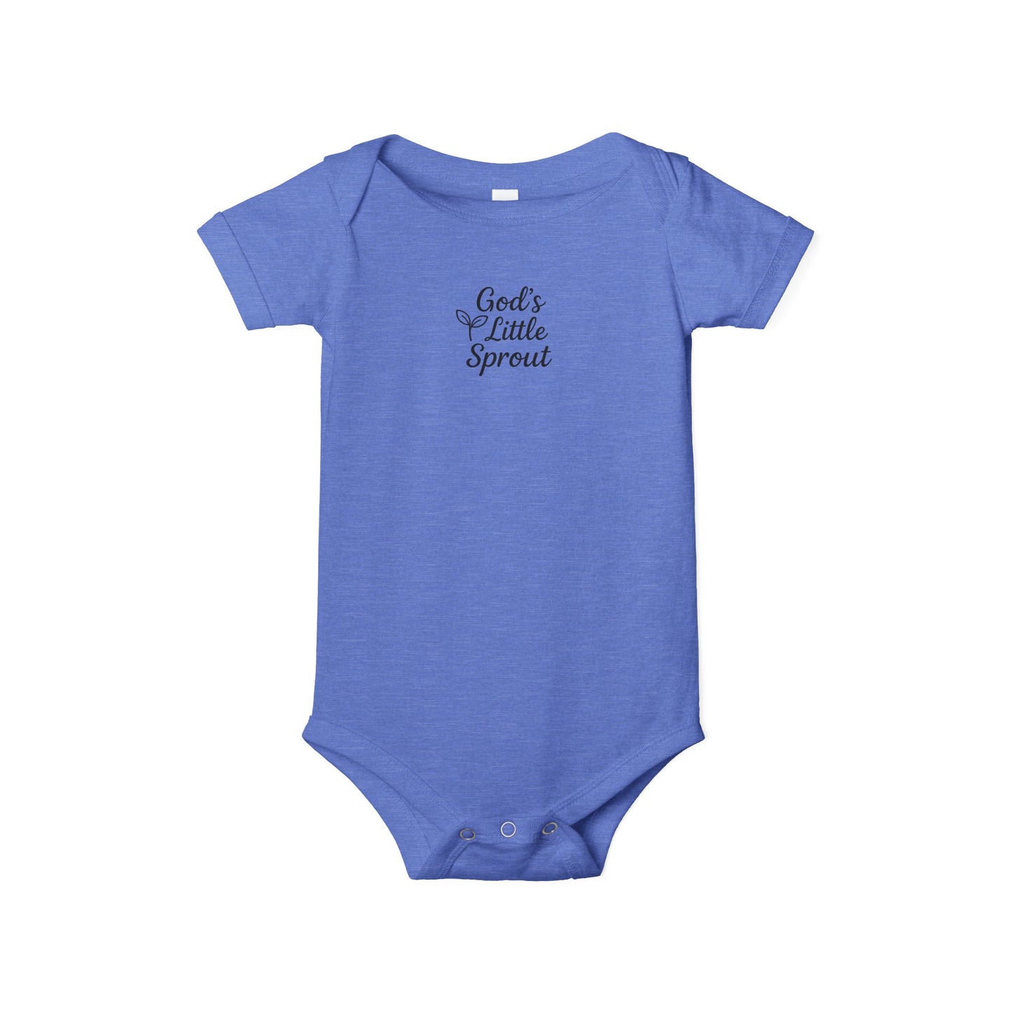 God's Little Sprout Infant Bodysuit, Baby Shower Gift, Newborn Outfit, Christening Apparel, Infant Clothing, Cute Baby Wear