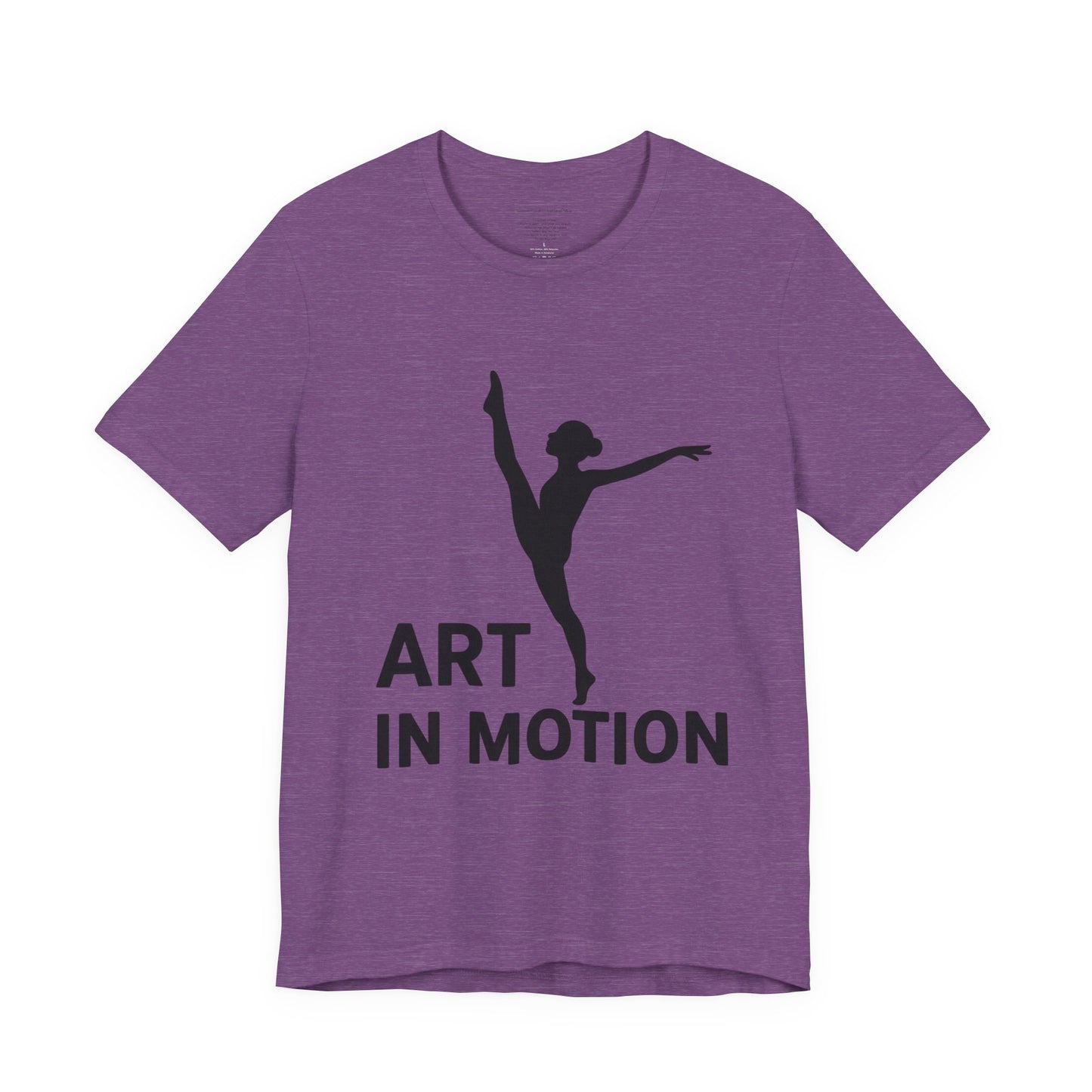 Dancer Graphic Tee, Art in Motion T-Shirt, Ballet Dance Apparel, Unisex Casual Top, Perfect Gift for Dance Lovers, Artsy Statement Shirt