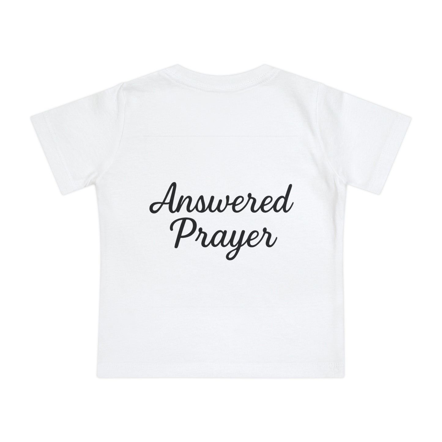 Baby Prayer Tee - Cute Short Sleeve T-Shirt for Little Ones, Baby Shower Gift, Faith-Inspired Outfit, Everyday Wear, Newborn Apparel