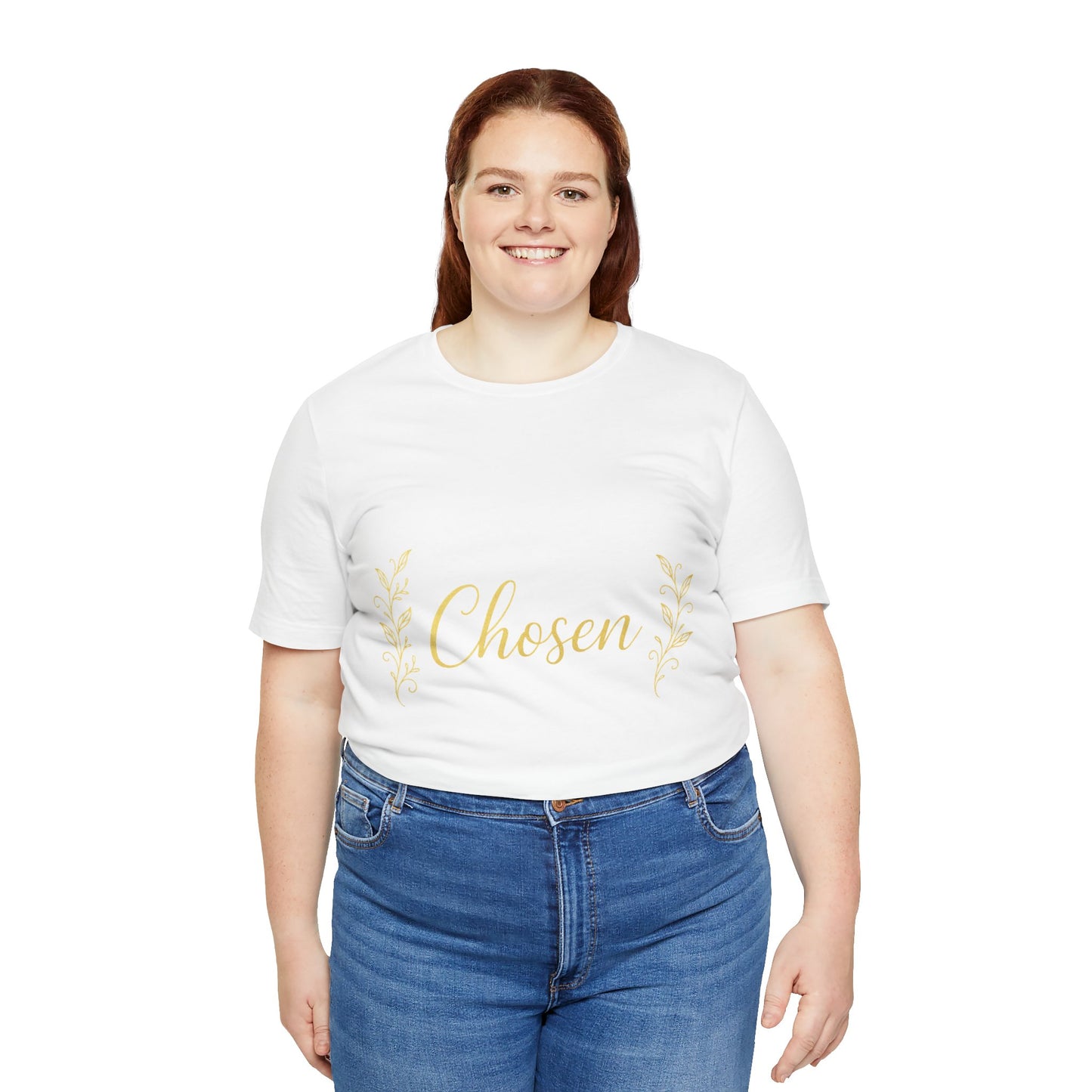 Chosen Unisex Jersey Tee - Inspirational Shirt, Gift for Friends, Motivational Top, Casual Wear, Christian Apparel