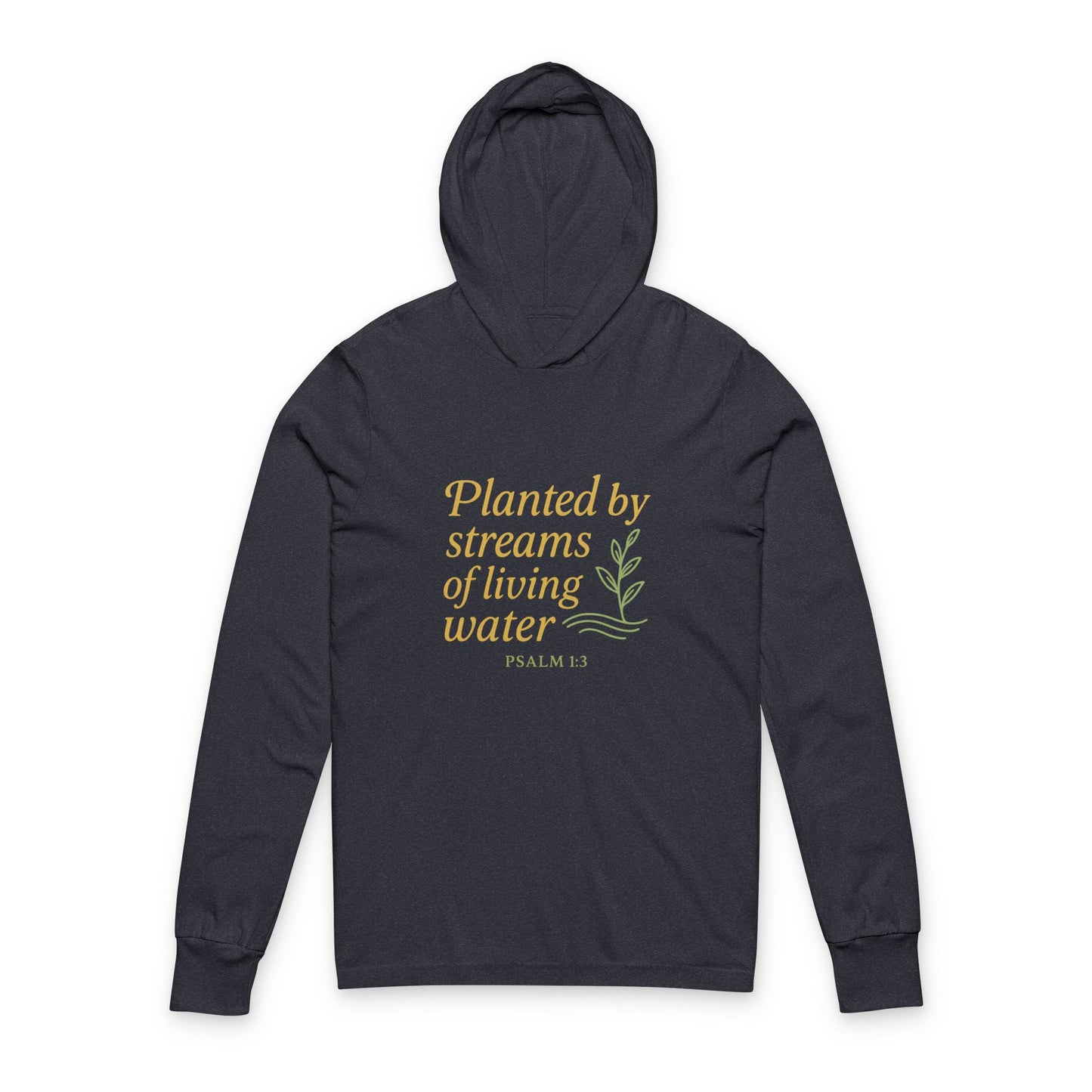 Botanical Inspired Unisex Hooded Tee, Lightweight Long Sleeve Shirt, Unique Gift for Nature Lovers, Cozy Hooded Top for Relaxing, [...]