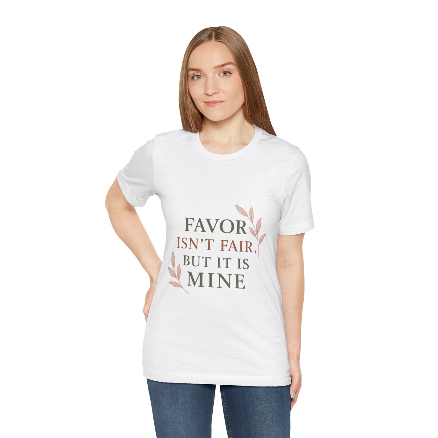 Favor Isn't Fair Unisex Tee, Gift for Friends, Casual Wear, Birthday, Motivational Shirt, Everyday Comfort