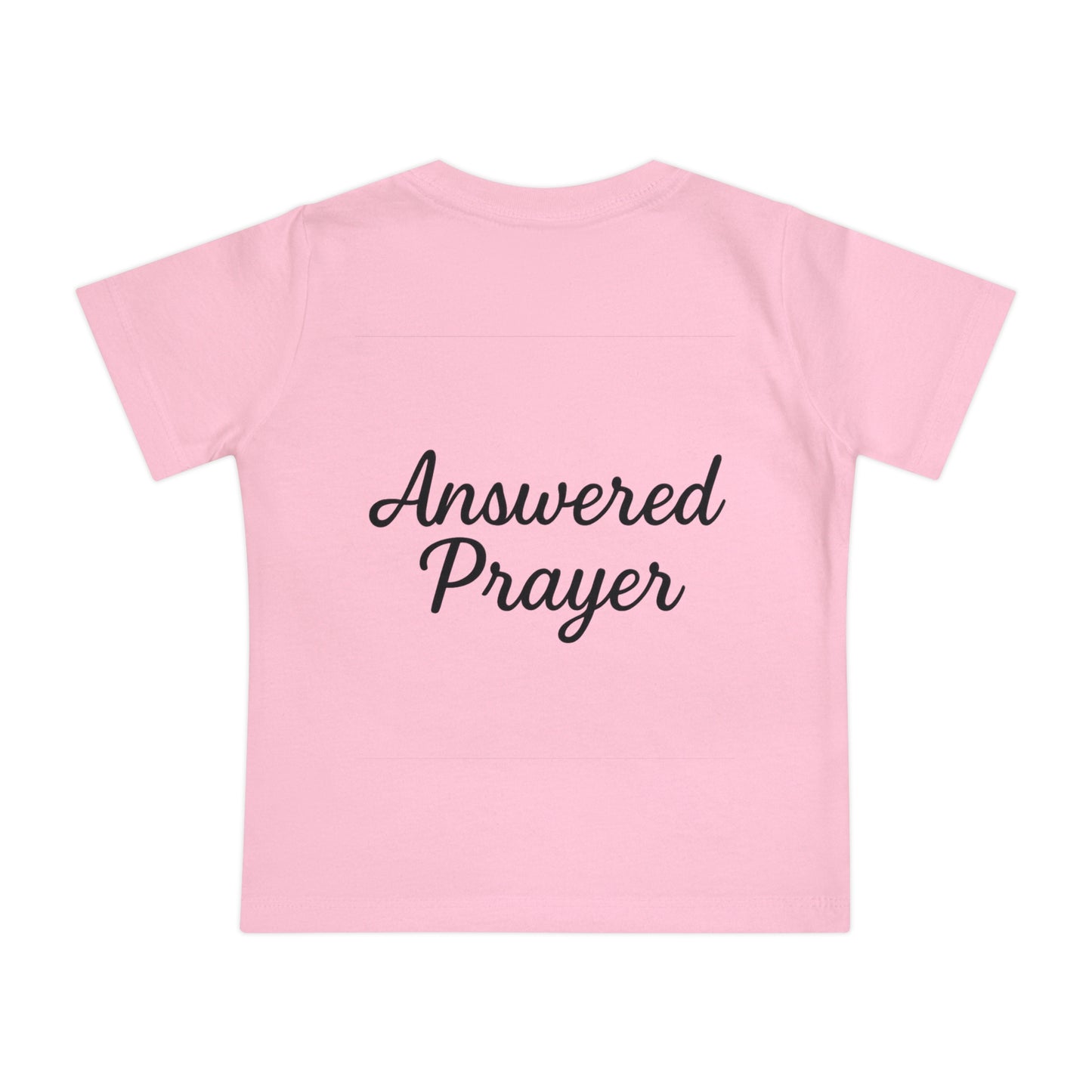 Baby Prayer Tee - Cute Short Sleeve T-Shirt for Little Ones, Baby Shower Gift, Faith-Inspired Outfit, Everyday Wear, Newborn Apparel