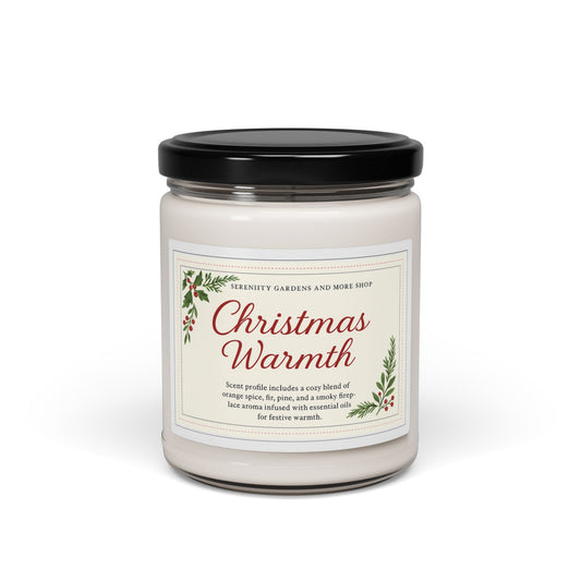 Christmas Warmth Scented Soy Candle, Cozy Holiday Gift, Home Fragrance, Natural Candle for Relaxation, Winter Aromatherapy, [...]