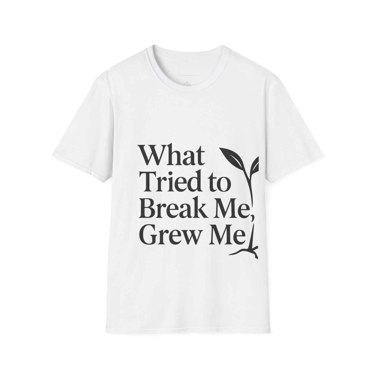 Inspirational Quote T-Shirt - Growth Mindset Tee, Motivational Shirt, Unisex Gift, Faith-Based Clothing, Genesis 50:20, Positive Vibes
