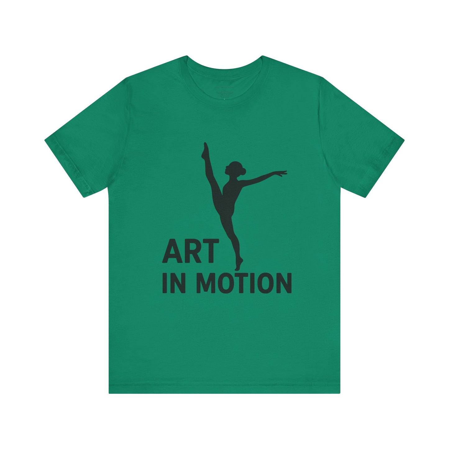 Dancer Graphic Tee, Art in Motion T-Shirt, Ballet Dance Apparel, Unisex Casual Top, Perfect Gift for Dance Lovers, Artsy Statement Shirt
