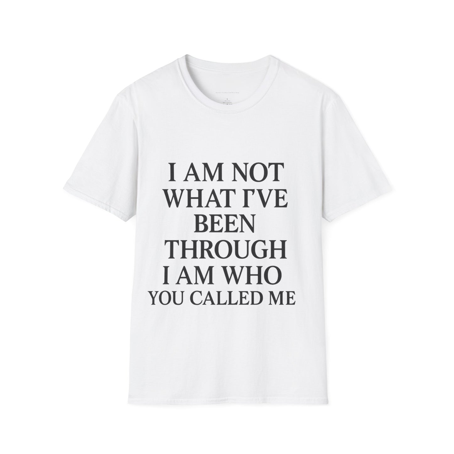 Inspirational Christian Unisex Softstyle T-Shirt, Faith-Based Apparel, Christian Gift, Motivational Tee, Quote Shirt