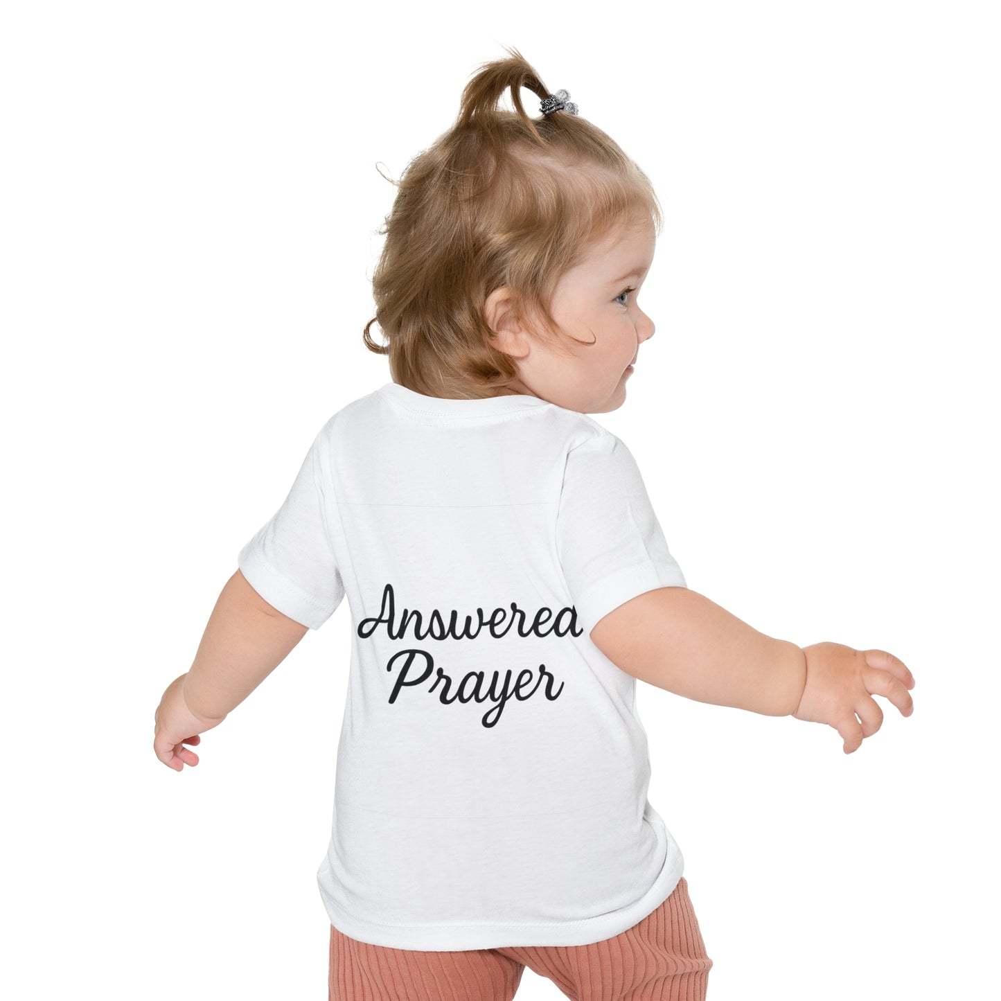 Baby Prayer Tee - Cute Short Sleeve T-Shirt for Little Ones, Baby Shower Gift, Faith-Inspired Outfit, Everyday Wear, Newborn Apparel