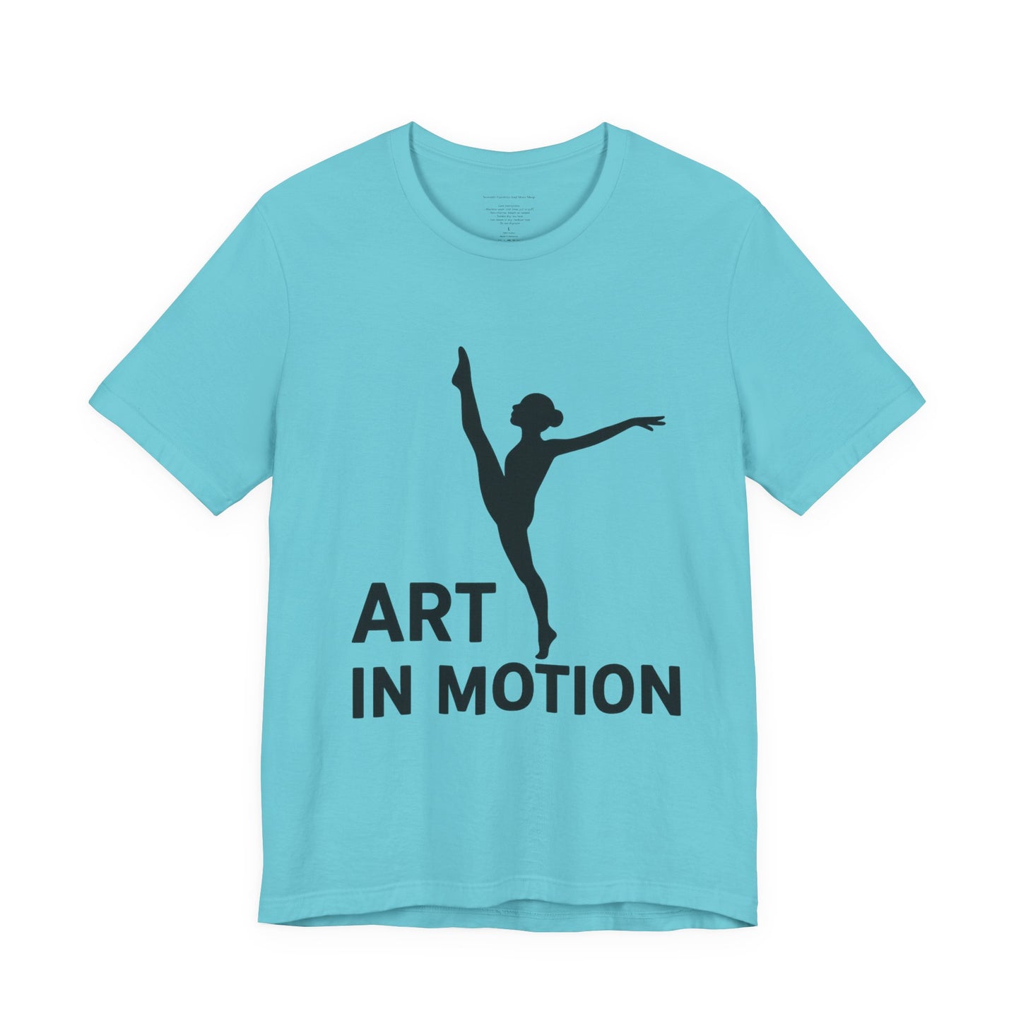 Dancer Graphic Tee, Art in Motion T-Shirt, Ballet Dance Apparel, Unisex Casual Top, Perfect Gift for Dance Lovers, Artsy Statement Shirt