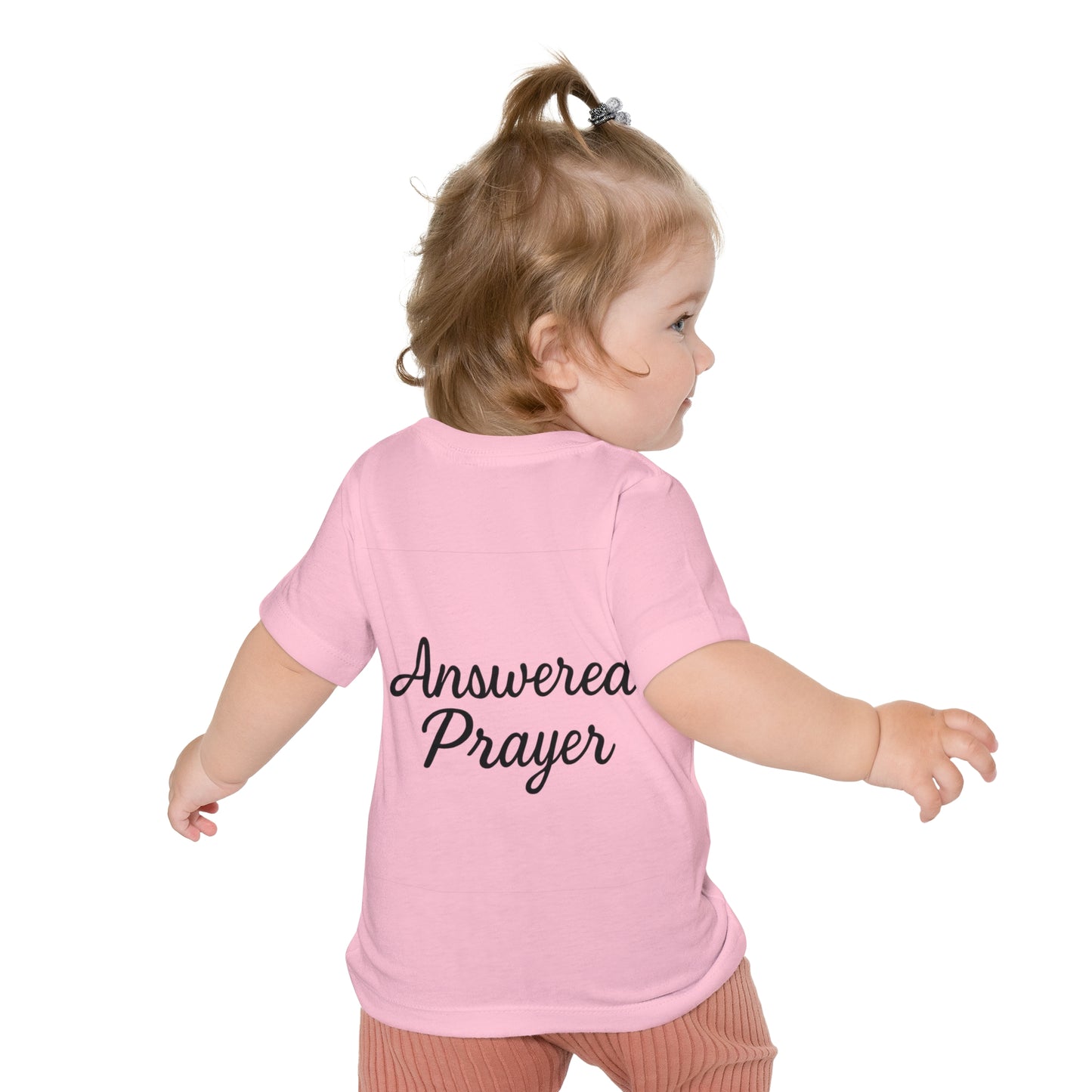 Baby Prayer Tee - Cute Short Sleeve T-Shirt for Little Ones, Baby Shower Gift, Faith-Inspired Outfit, Everyday Wear, Newborn Apparel