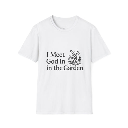 Garden-Inspired Faith T-Shirt | Inspirational Gift, Nature Lover Tee, Religious Apparel, Spring Celebrations, Gardening Enthusiast