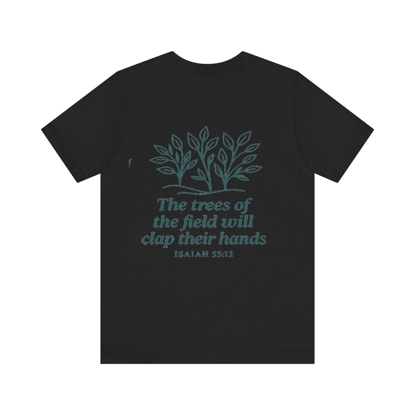 Nature-Inspired Inspirational T-Shirt, Eco-Friendly Faith Tee, Gift for Nature Lovers, Christian Apparel, Verse Shirt