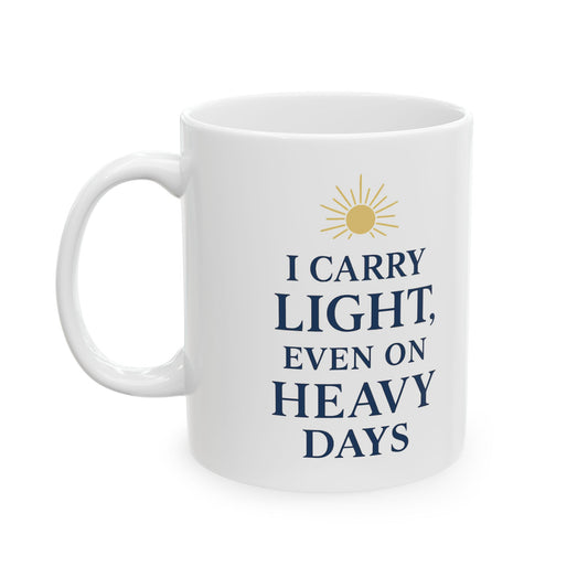 Inspirational Ceramic Mug - Perfect Gift for Coffee Lovers, Motivational Gift, Daily Inspiration, Home Office Décor, Self-Care