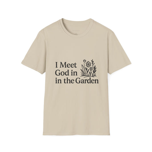 Garden-Inspired Faith T-Shirt | Inspirational Gift, Nature Lover Tee, Religious Apparel, Spring Celebrations, Gardening Enthusiast