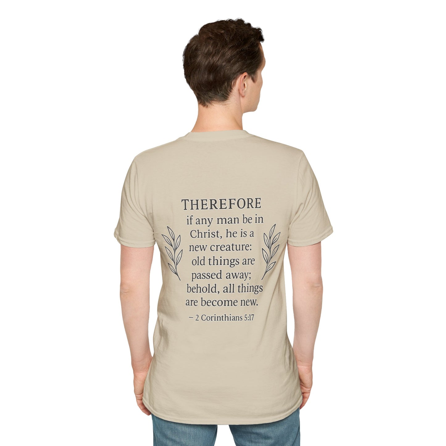 Inspirational Christian Unisex Softstyle T-Shirt, Faith-Based Apparel, Christian Gift, Motivational Tee, Quote Shirt