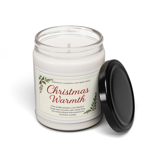 Christmas Warmth Scented Soy Candle, Cozy Holiday Gift, Home Fragrance, Natural Candle for Relaxation, Winter Aromatherapy, [...]
