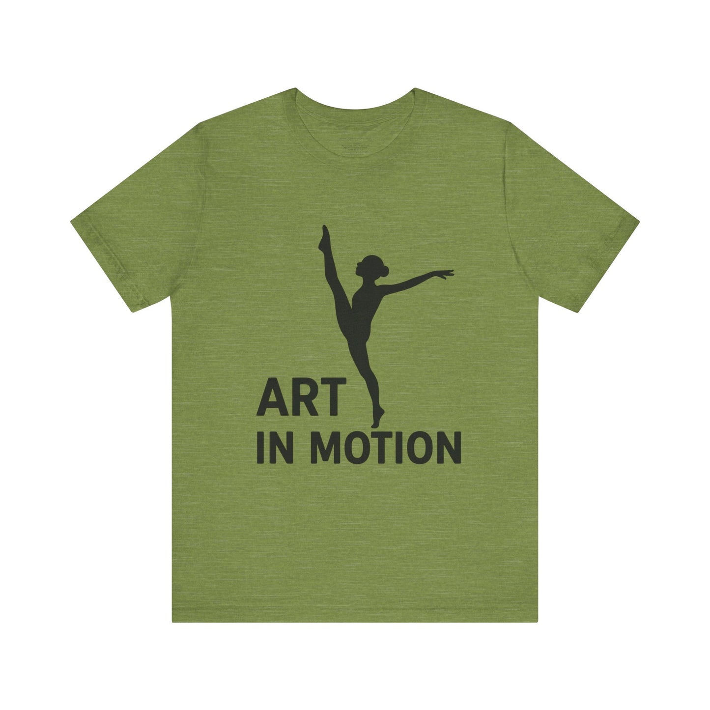 Dancer Graphic Tee, Art in Motion T-Shirt, Ballet Dance Apparel, Unisex Casual Top, Perfect Gift for Dance Lovers, Artsy Statement Shirt