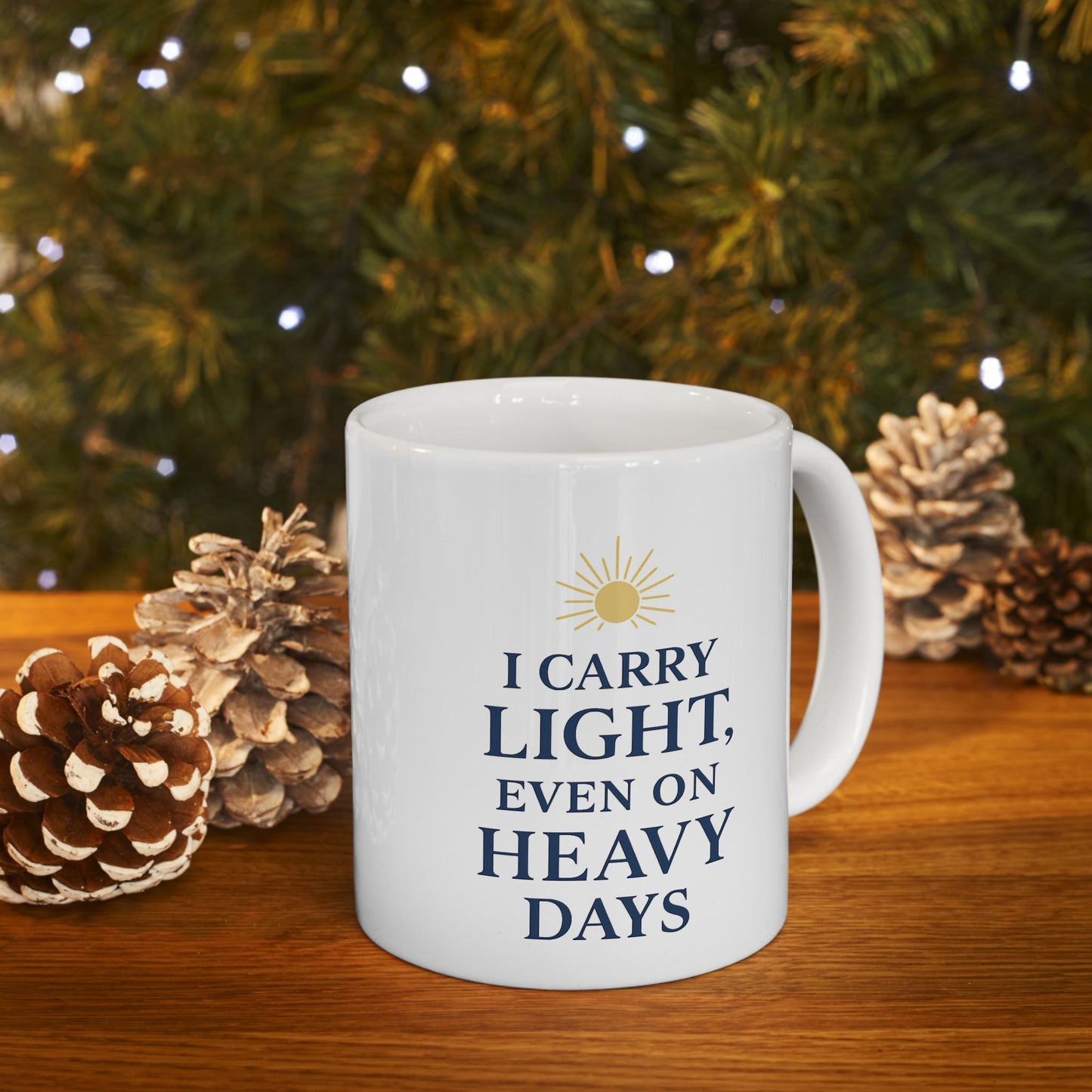 Inspirational Ceramic Mug - Perfect Gift for Coffee Lovers, Motivational Gift, Daily Inspiration, Home Office Décor, Self-Care