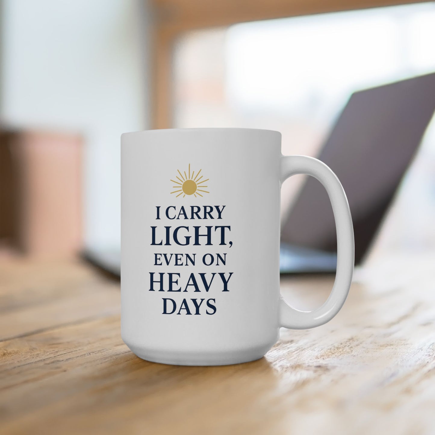 Inspirational Ceramic Mug - Perfect Gift for Coffee Lovers, Motivational Gift, Daily Inspiration, Home Office Décor, Self-Care