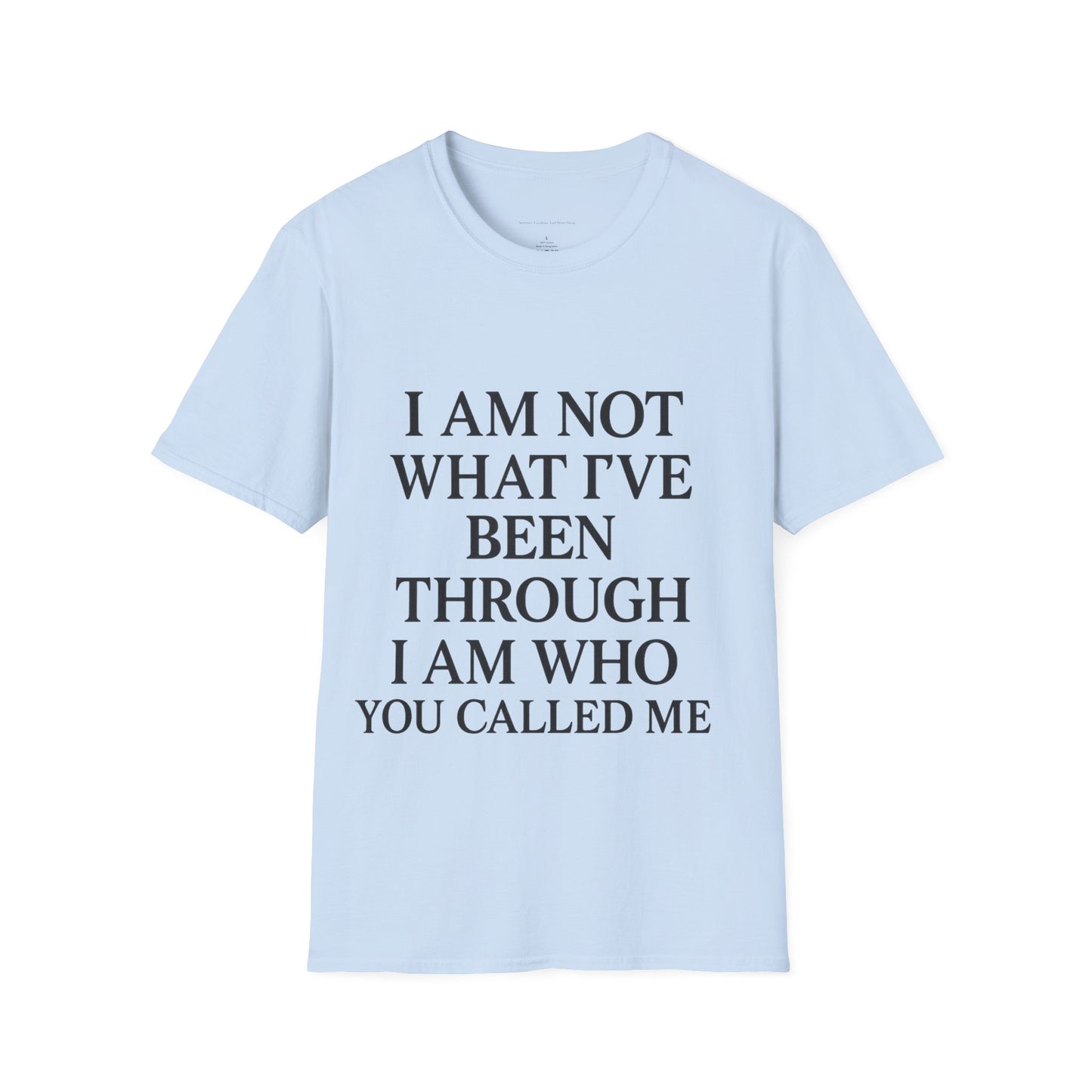Inspirational Christian Unisex Softstyle T-Shirt, Faith-Based Apparel, Christian Gift, Motivational Tee, Quote Shirt
