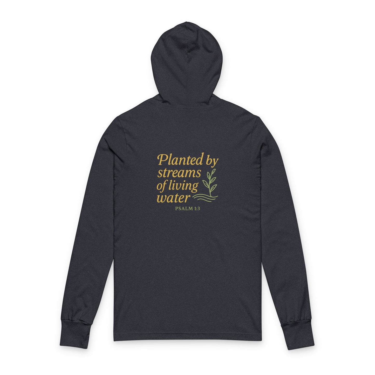 Botanical Inspired Unisex Hooded Tee, Lightweight Long Sleeve Shirt, Unique Gift for Nature Lovers, Cozy Hooded Top for Relaxing, [...]