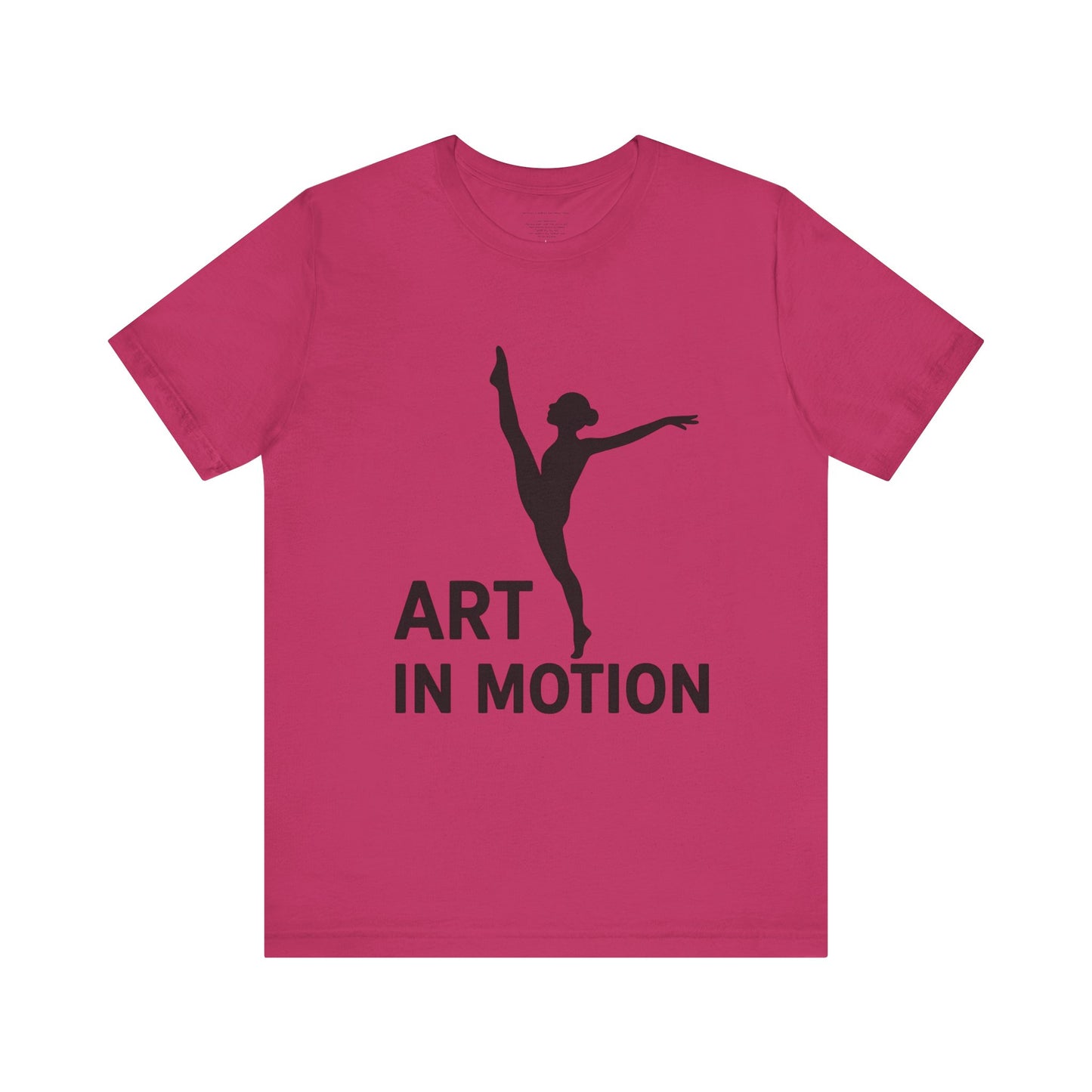 Dancer Graphic Tee, Art in Motion T-Shirt, Ballet Dance Apparel, Unisex Casual Top, Perfect Gift for Dance Lovers, Artsy Statement Shirt
