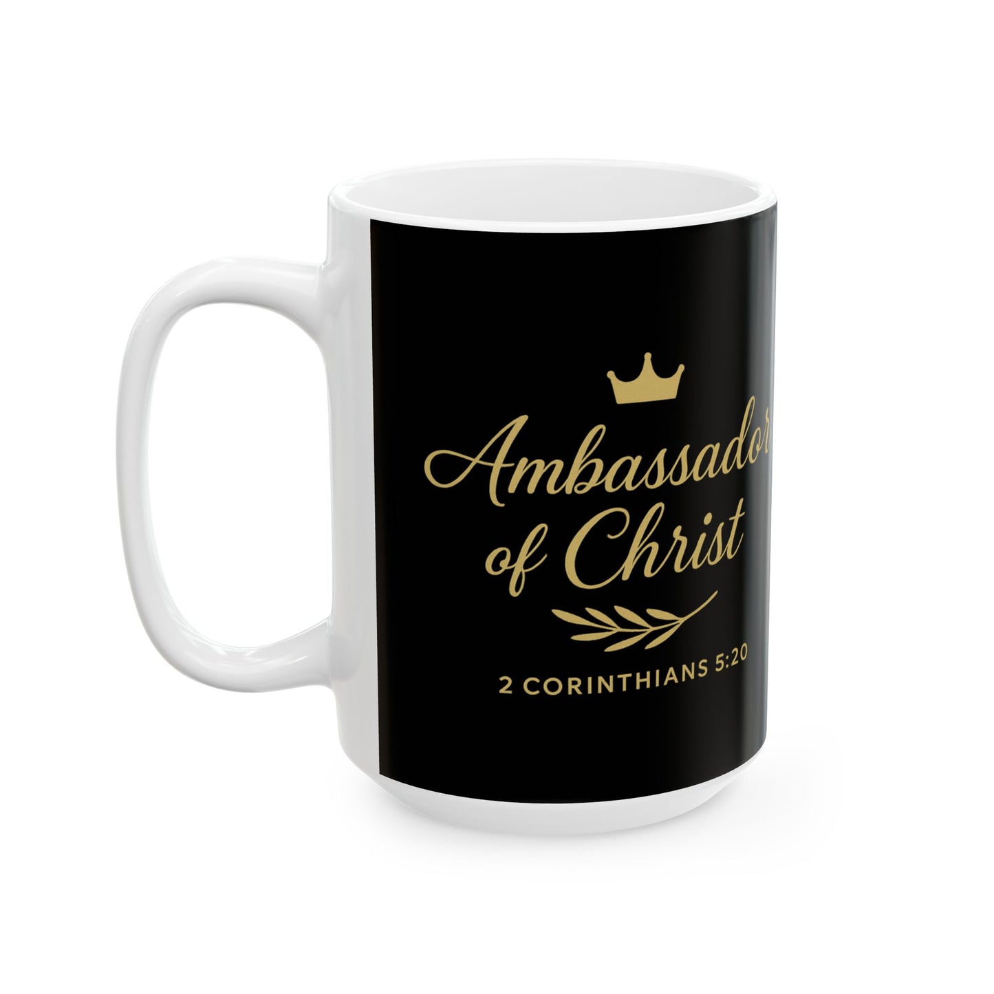 Elegant Inspirational Ceramic Mug for Coffee Lovers, Perfect for Gifting, Bible Verse Mug, Christian Faith Gifts, Motivational [...]
