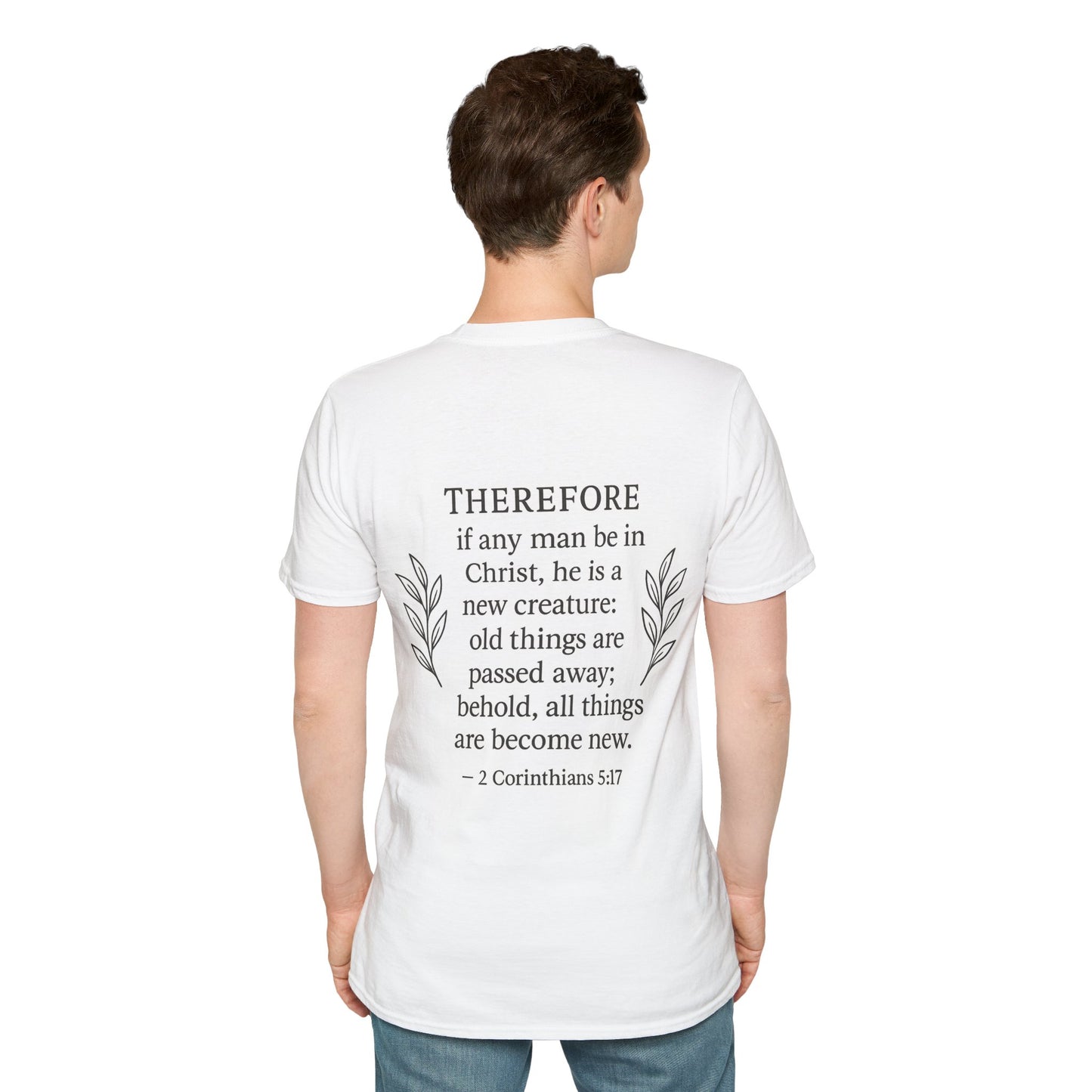 Inspirational Christian Unisex Softstyle T-Shirt, Faith-Based Apparel, Christian Gift, Motivational Tee, Quote Shirt